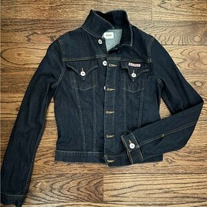 NWOT Hudson Dark Denim Jacket.  Size Small.
